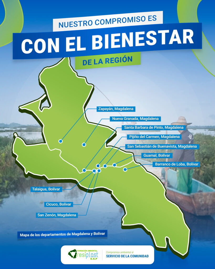 Más de 8 Años Construyendo Bienestar: El Compromiso de Resiplast E.S.P. con Bolívar y Magdalena